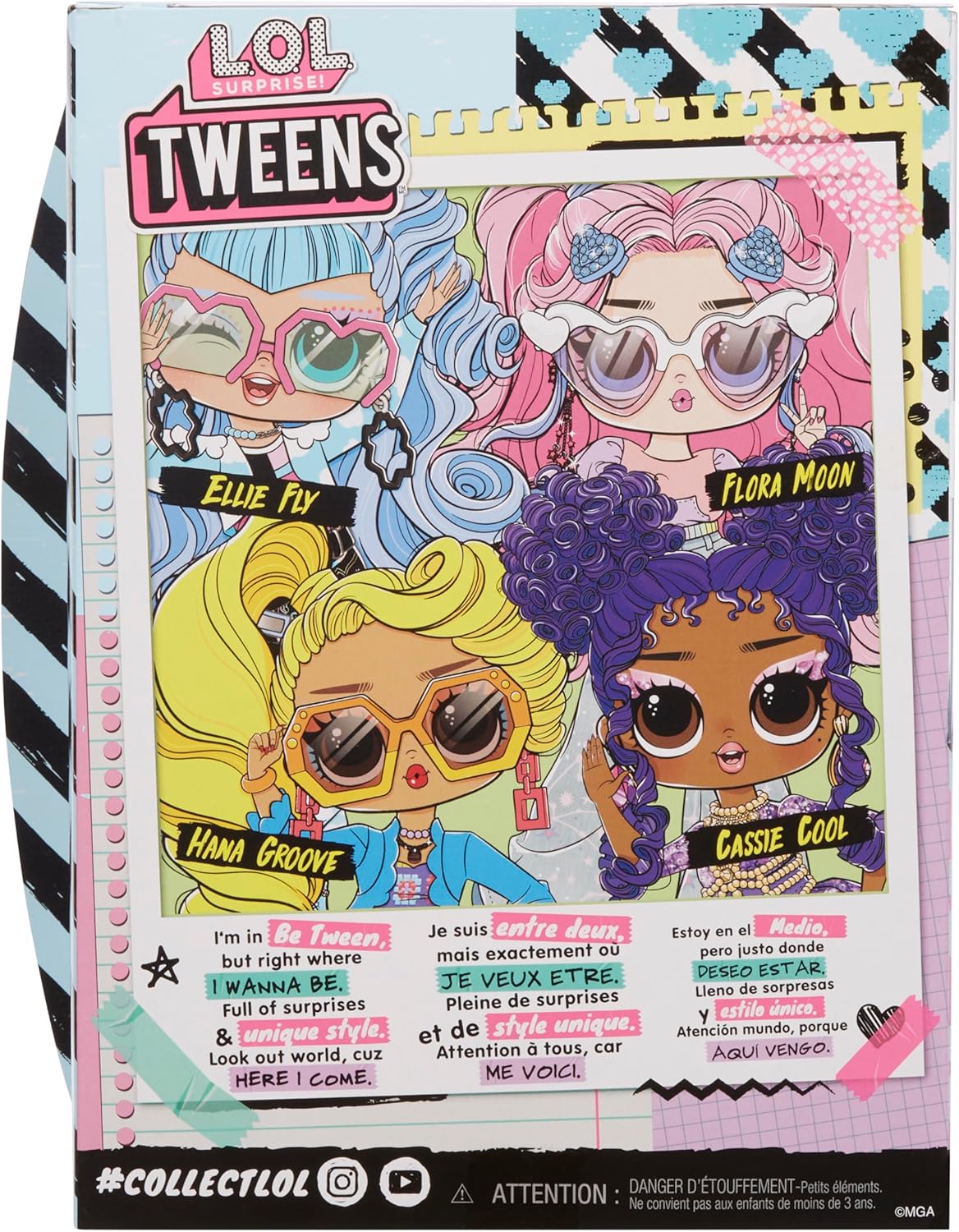 Ellie Fly Doll with 10+ Surprises and Accessories F3316