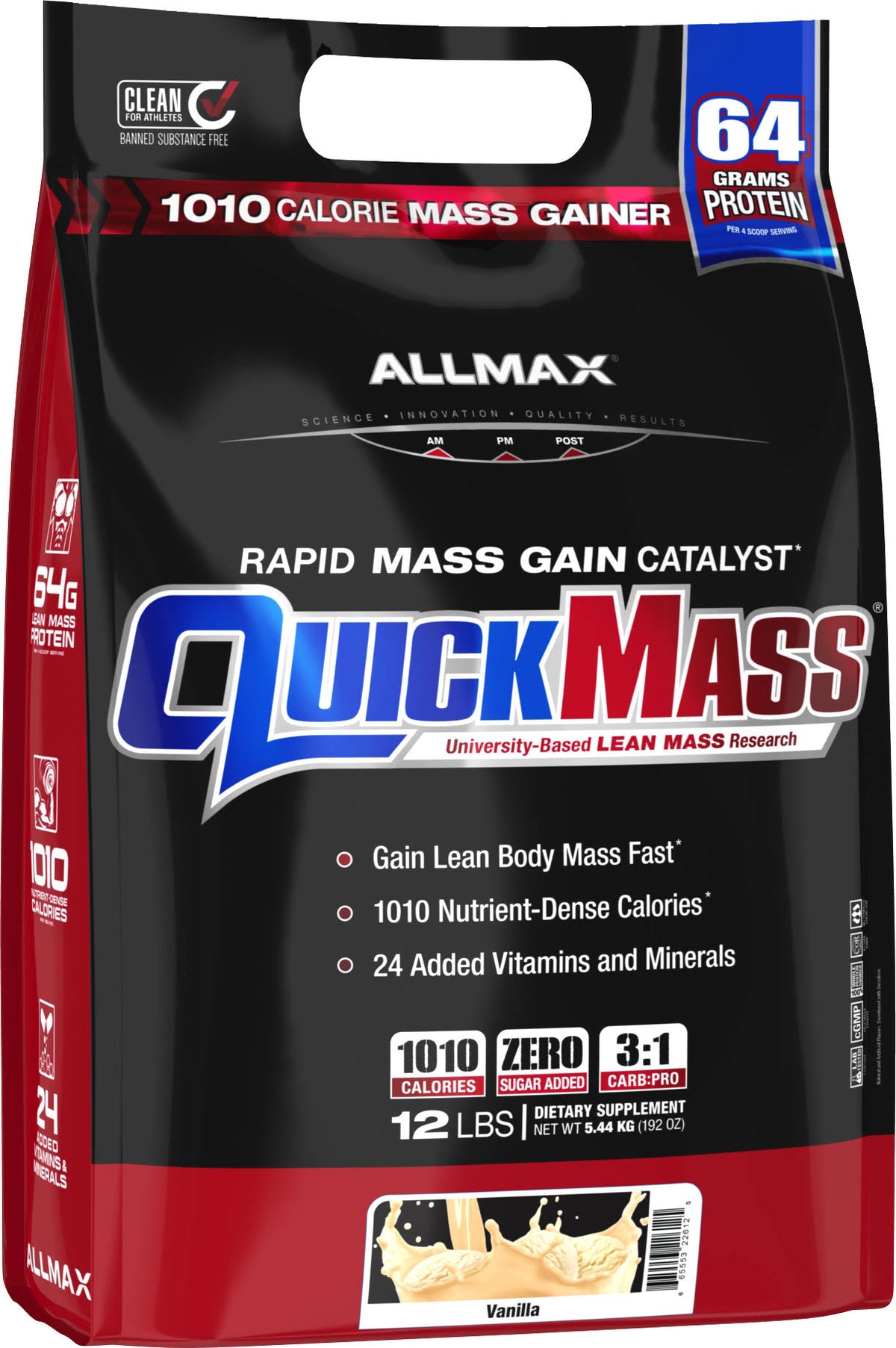 Vanilla 12 lb Mass Gainer P58039