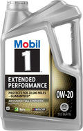 Full Synthetic Motor Oil 0W-20, 5 Quart (Pack of 2) M181