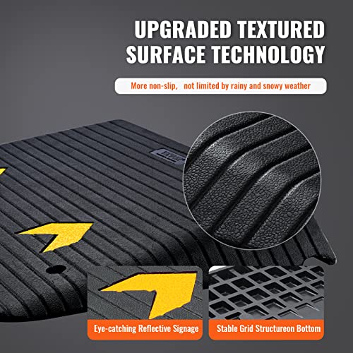 4" Rise Rubber Threshold Ramp A329