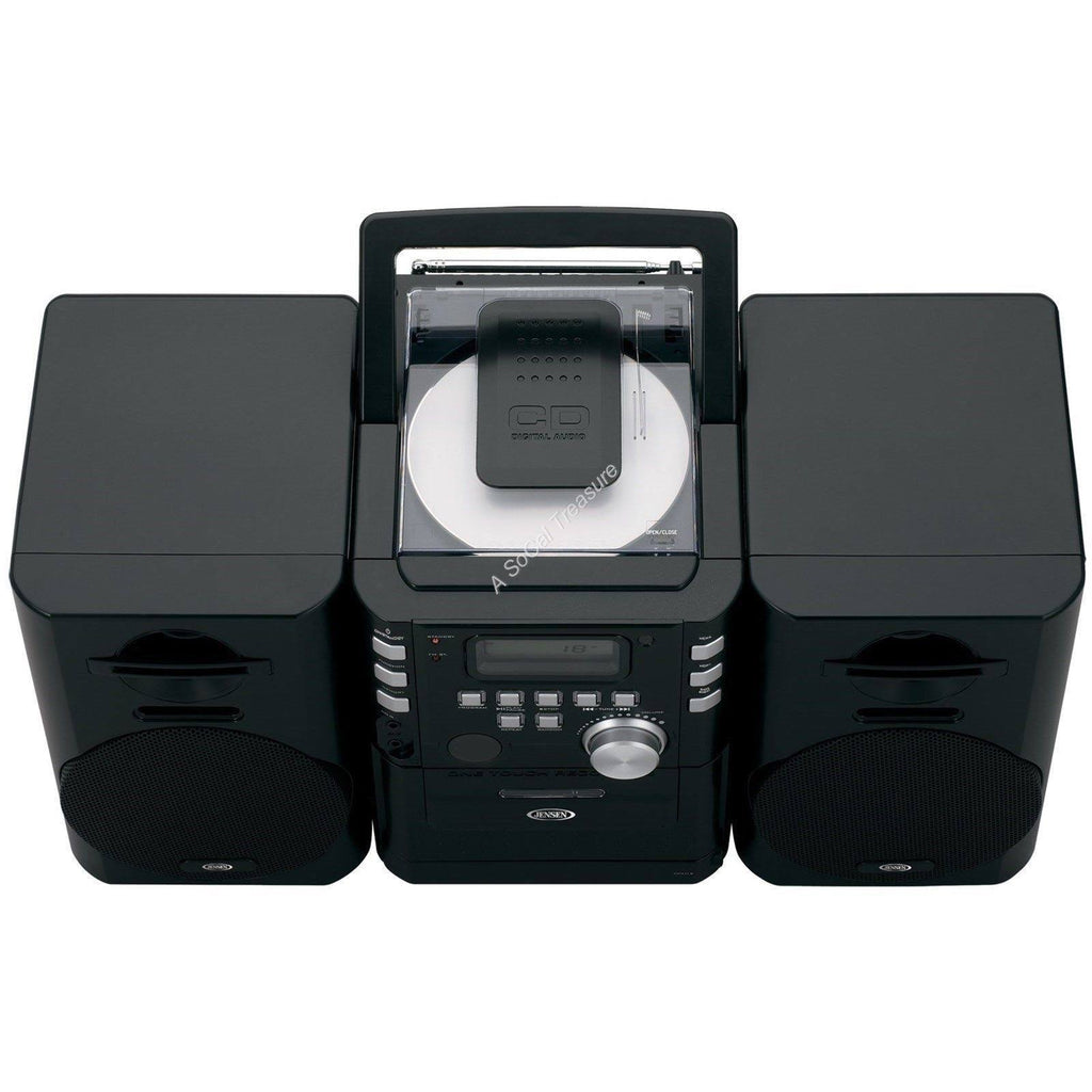 Portable CD Music System with Cassette & FM Stereo D888460