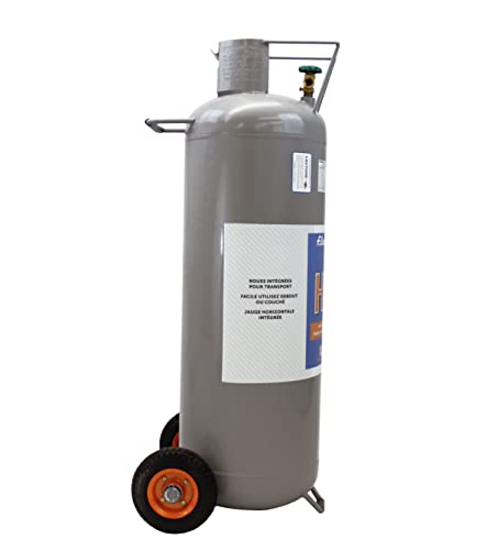 Gray 100 LB Horizontal & Vertical Propane Cylinder B1948