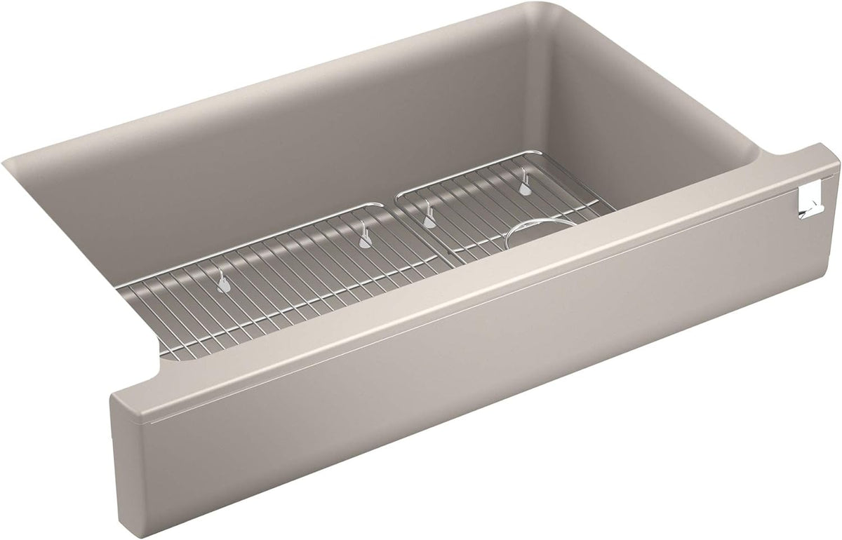 Matte Taupe Kitchen Sink L658