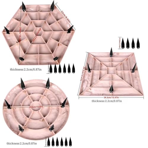 15.5” Resin Decorative Stepping Stones Z4931