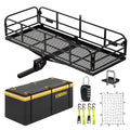 60"x24"x14.4" Folding Hitch Mount Cargo Carrier for 2" Receiver H2363