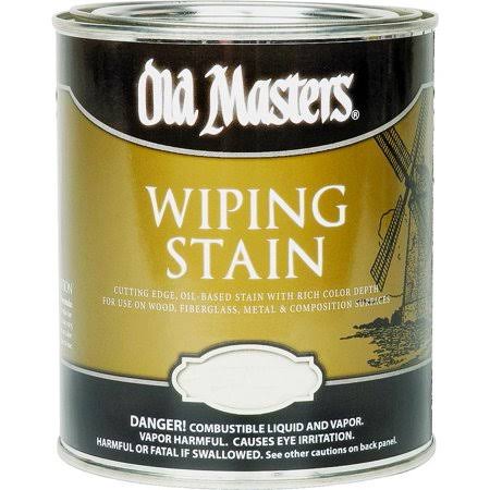 Golden Oak Interior Exterior Wiping Stain Gallon Case of 2 K3893
