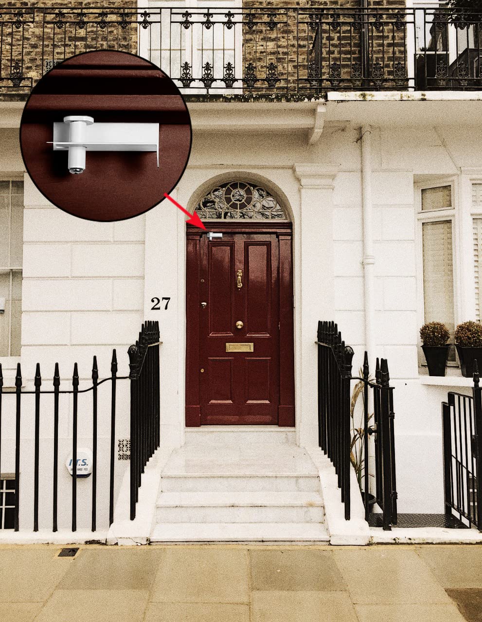 Child Safety Door Top Lock 3 Pack Metal E991497