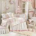 4 Piece Baby Crib Bedding Set with Bumper Y526977