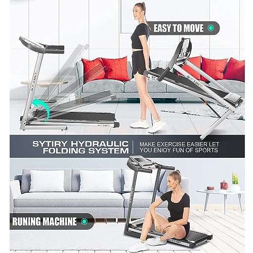Smart Folding Treadmill Machine with TV Screen and WiFi N8482