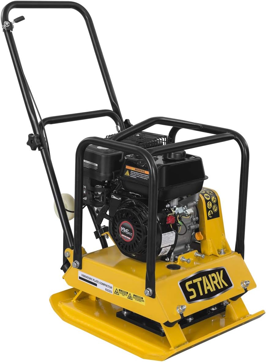 6.5hp Walk Behind Plate Compactor with Foldable Handle V963642