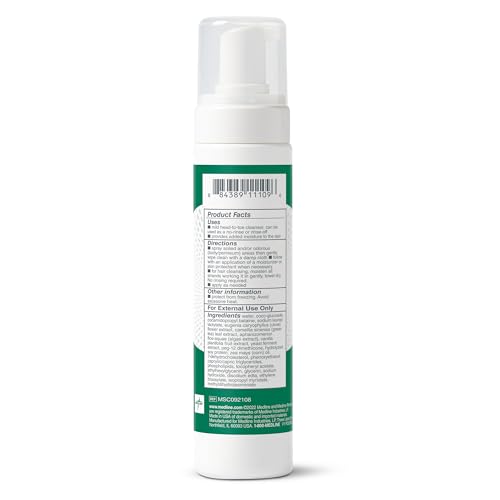 Vanilla Scent No-Rinse Foam Cleanser, 8 fl oz T86601