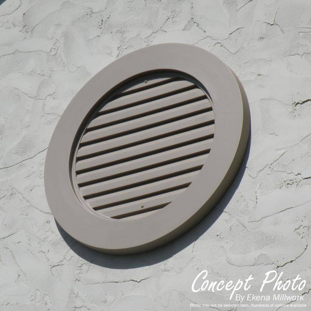 Vertical Urethane Gable Vent Louver D9436