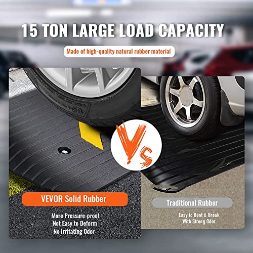 4" Rise Rubber Threshold Ramp A329