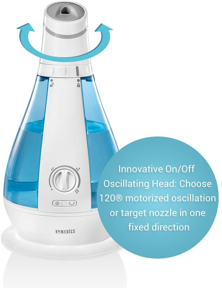 Cool Mist Oscillating Ultrasonic Humidifier M648