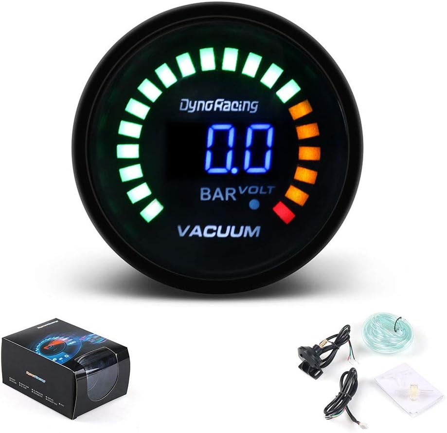 2 Inch 52mm Digital Car Vacuum Gauge C391314