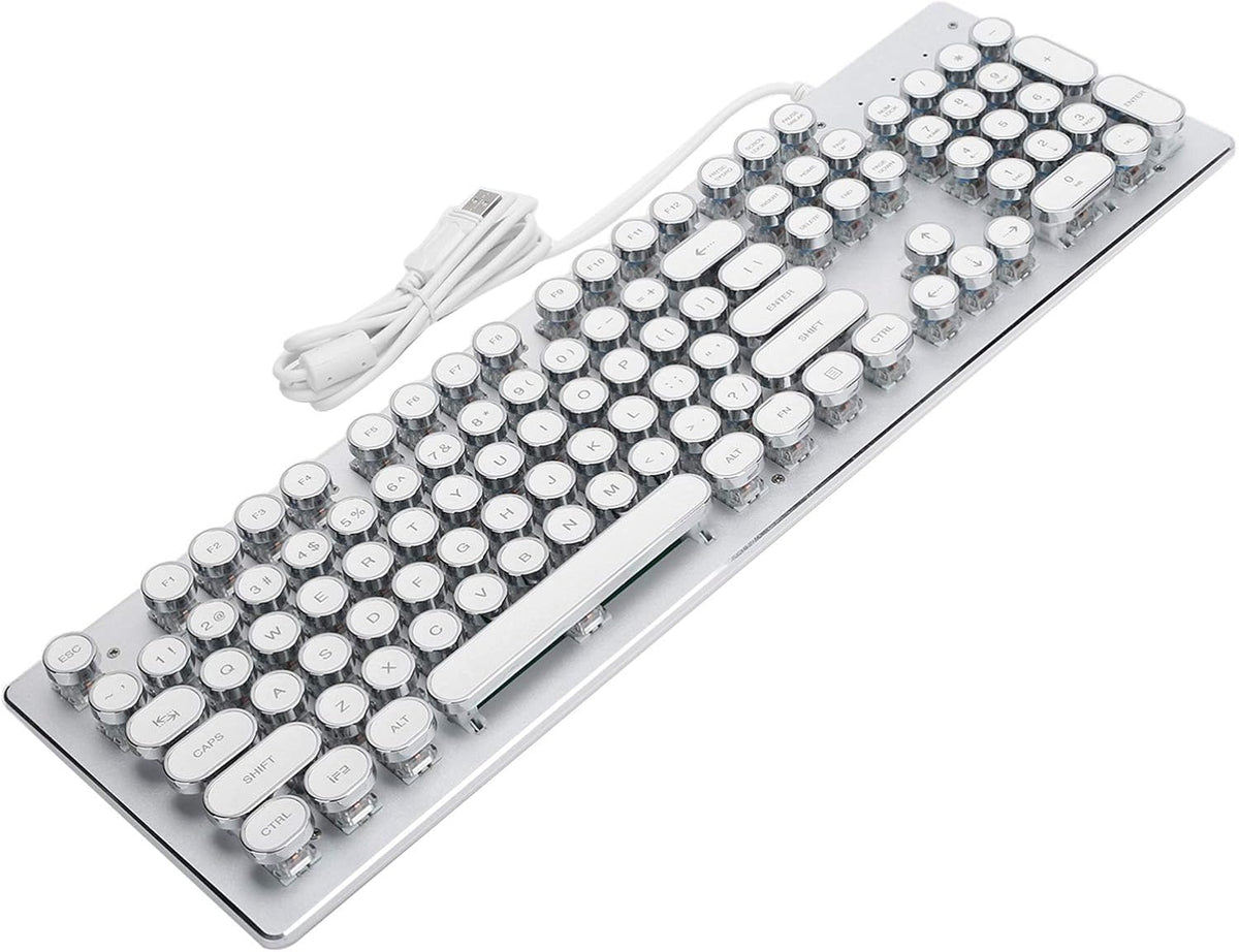 Black 104 Keys Wired Mechanical Gaming Keyboard T22886