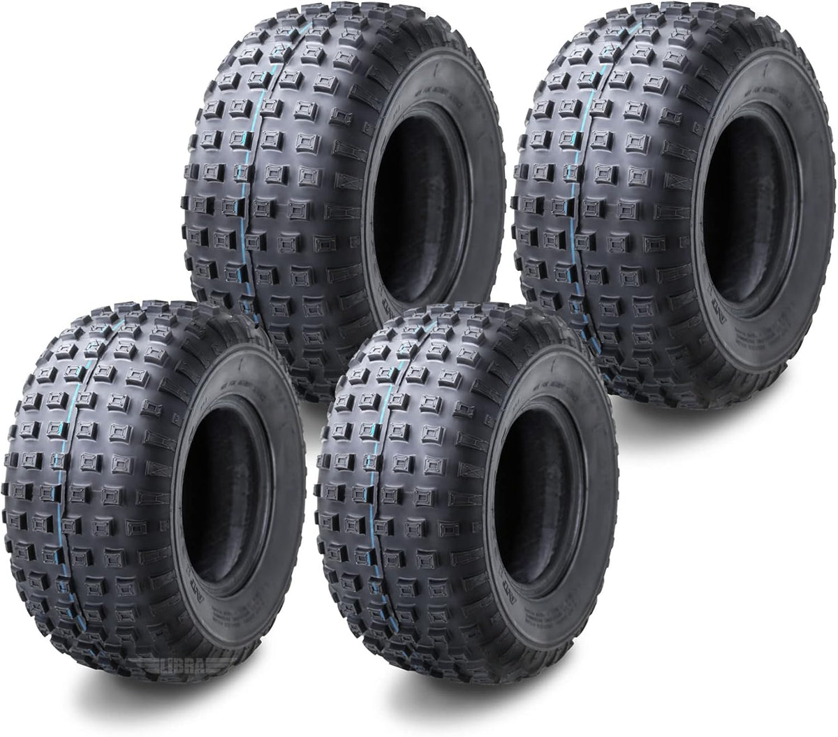 Set of 4 16x8-7 4PR ATV Tires P1538