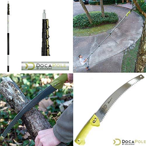 7-30 Foot Telescopic Extension Pole with Pruning Saw Attachment S127805