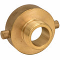 Fire Hose Adapter Pin Lug Brass 2-1/2 in x 4 in R752