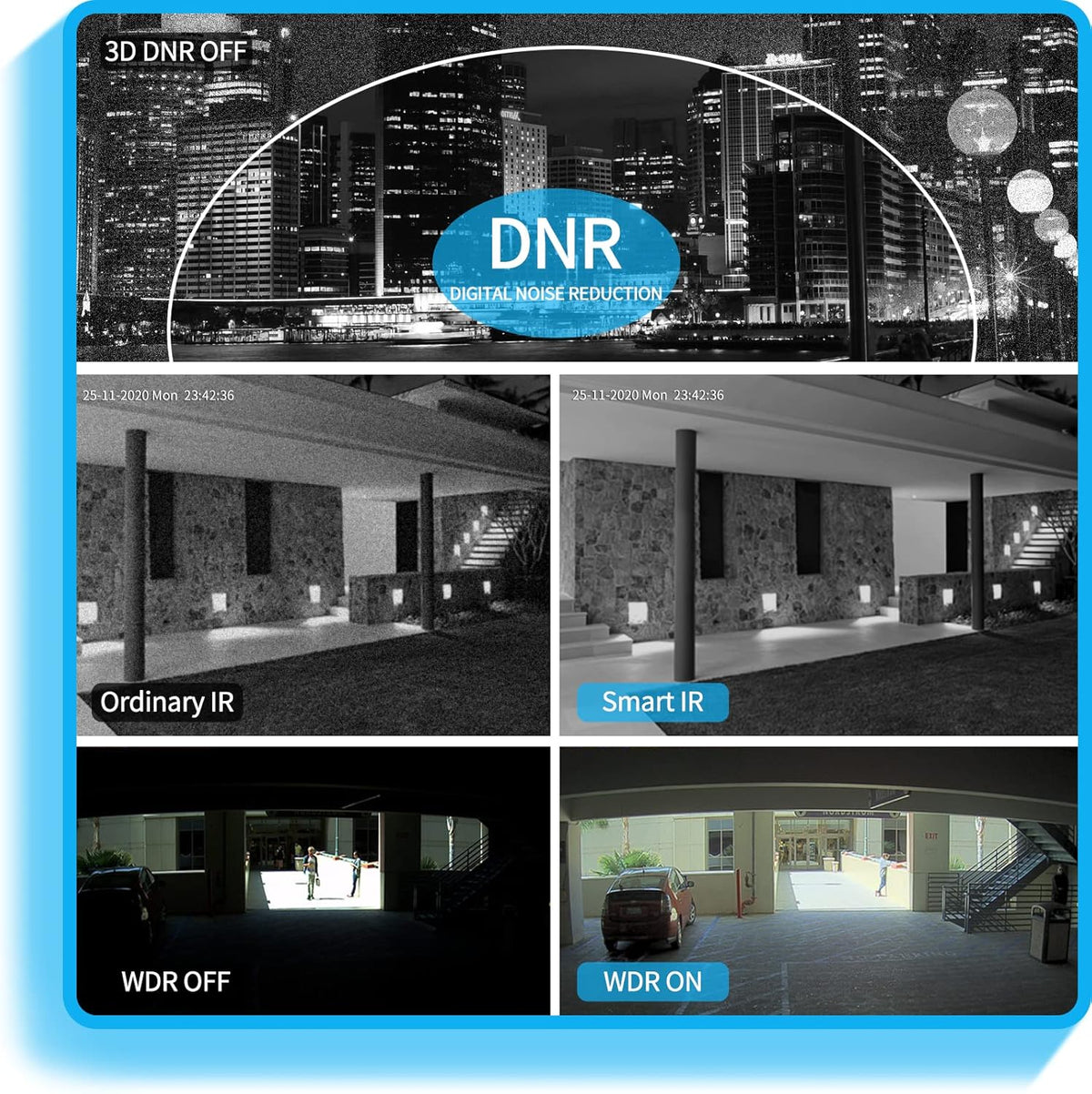 8MP 4K PoE Turret IP Camera with Built-in Mic H57990