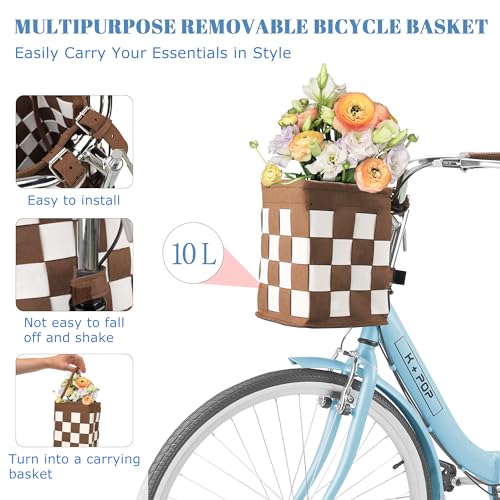 26-Inch 7-Speed Women's Bike with Front Basket V81070
