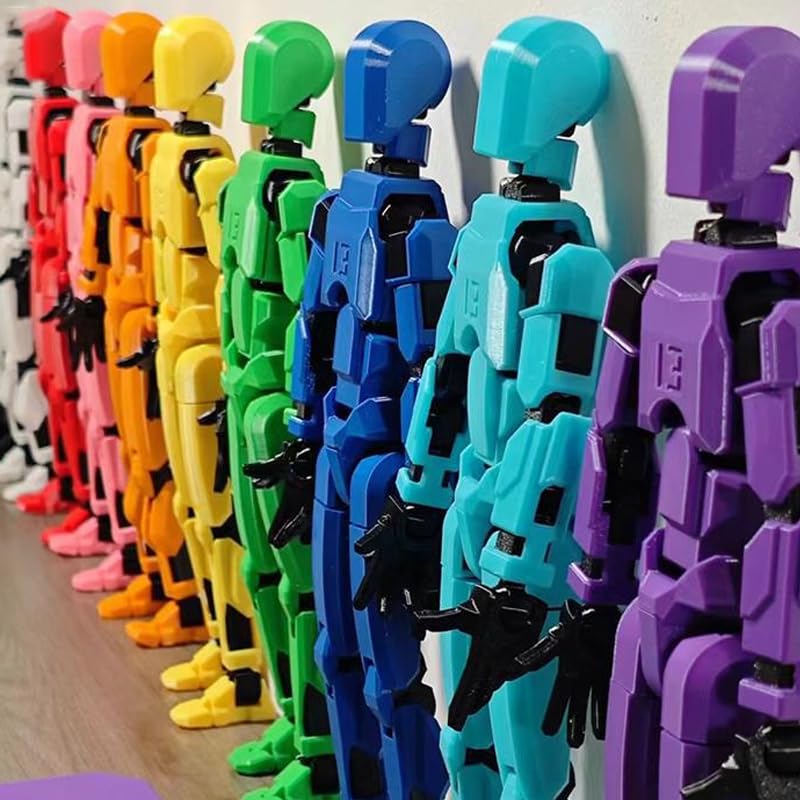 9 pcs 3D Printed Action Figure F32318