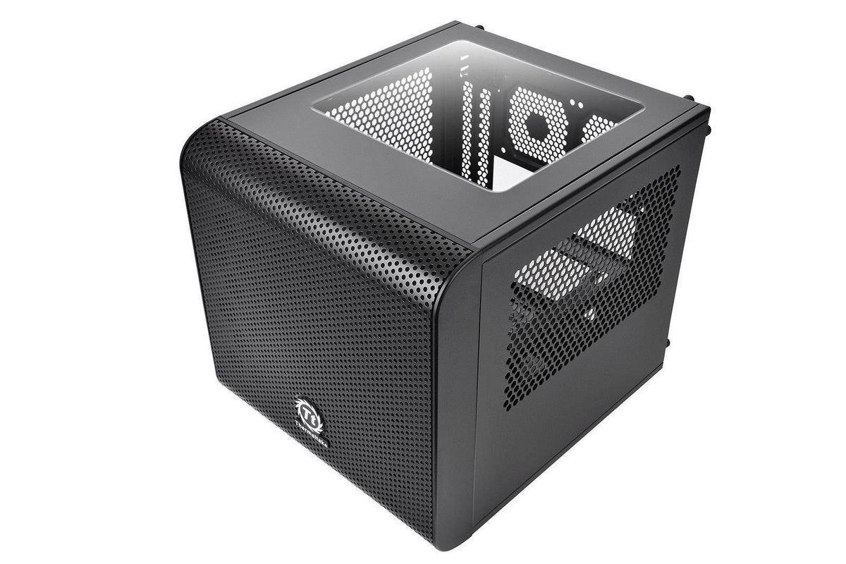 Black Mini-ITX Mini-Tower Computer Case P4189