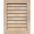 Unfinished Non-Functional Vertical Gable Vent O1791