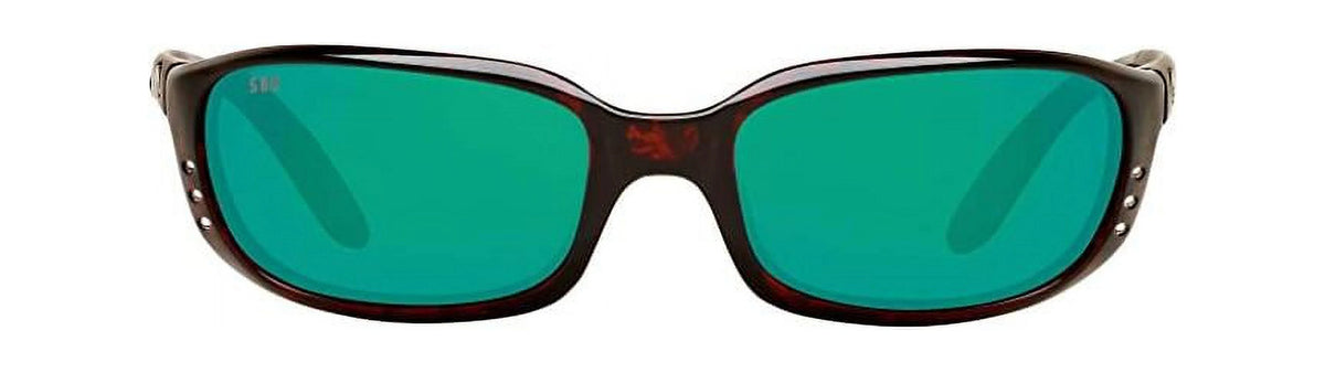 Green Mirror Glass Lens Unisex Sunglasses O8619
