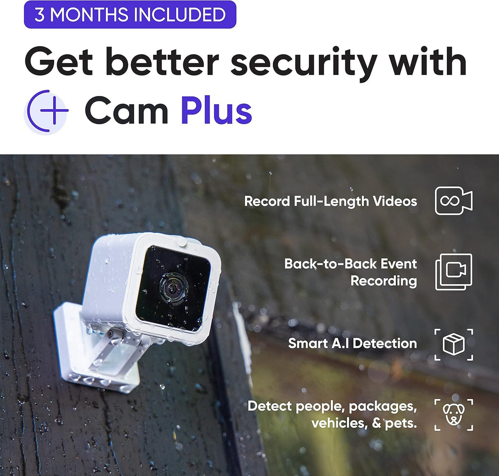 1080p HD Indoor/Outdoor Video Camera with Color Night Viewing and 2-Way Audio U27068