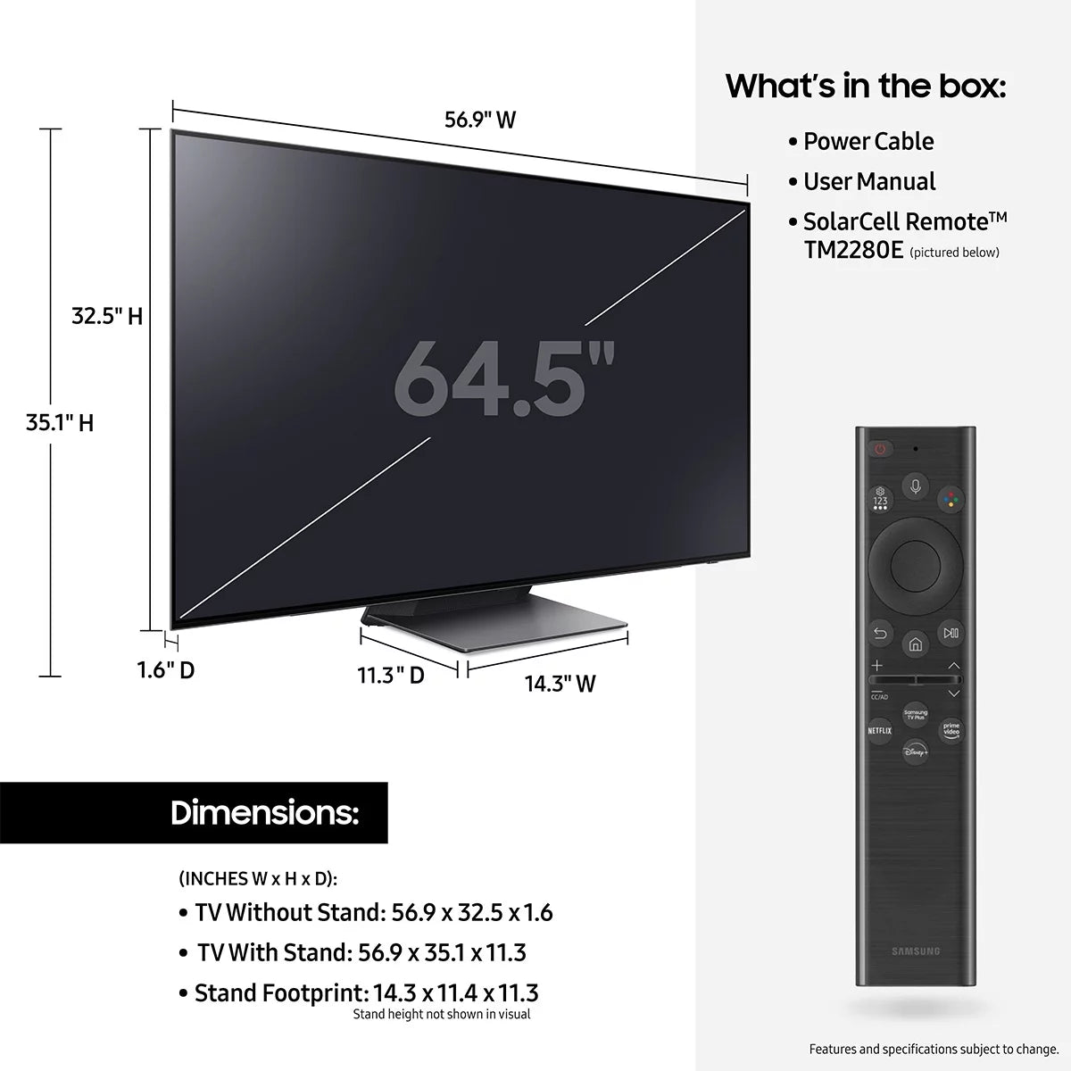 65" Class OLED 4K Smart TV P38451