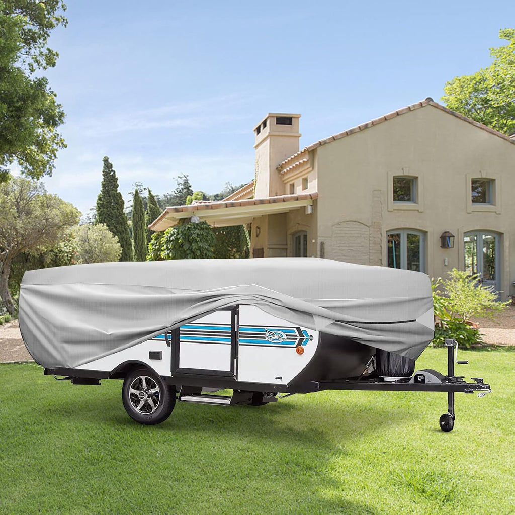 520D Oxford Pop-Up Camper Cover Fits 16'-18' Waterproof UV-Proof M79820