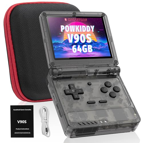 Transparent Black Retro Handheld Console P591931