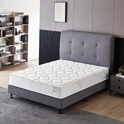 8 Inch Hybrid Full Mattress with Polyester Cover S265986