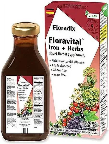 8.5 Oz Liquid Iron And Herbs Supplement G89450