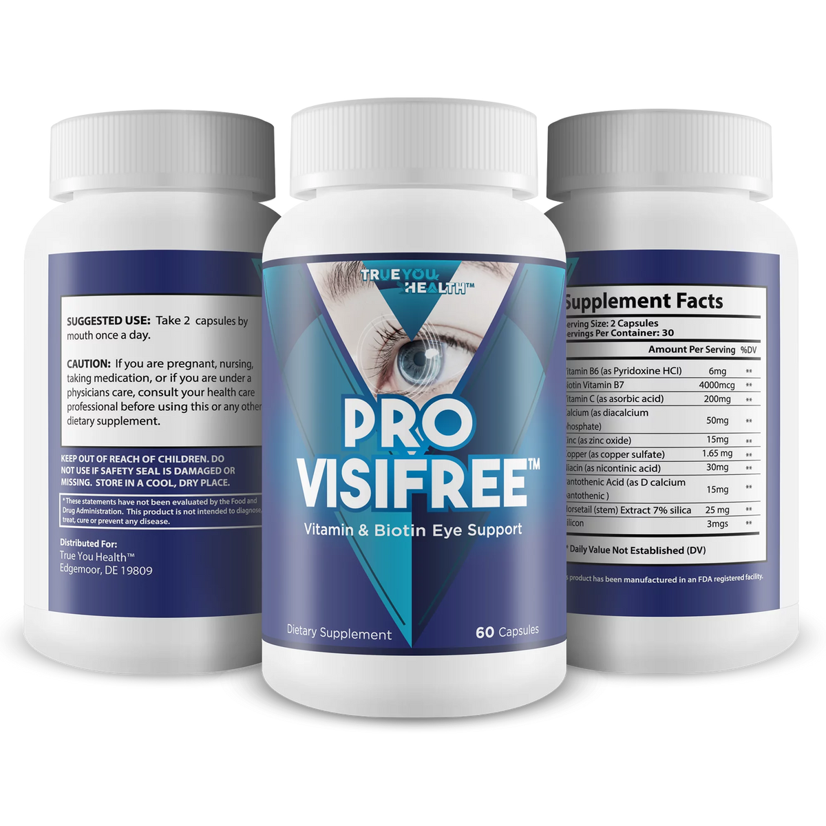 Vitamin & Biotin Eye Support with Minerals & Vitamins N41573