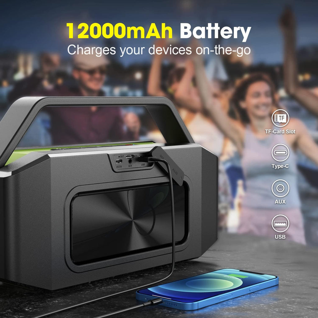 60W Portable Bluetooth Speaker IPX6 Waterproof S440