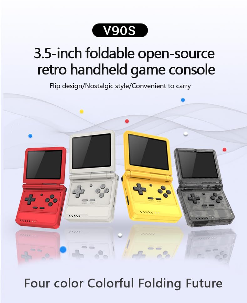 Transparent Black Retro Handheld Console P591931