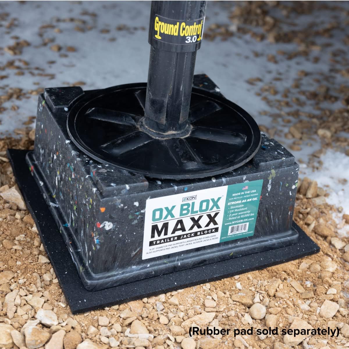 6-Pack RV Jack Block for 9 Round Feet U740817