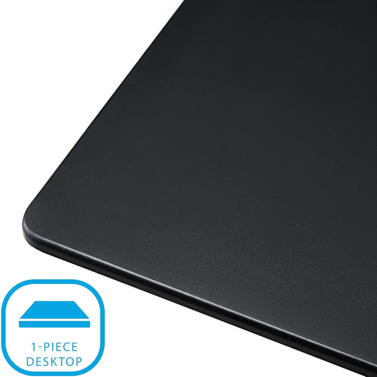 Black Mobile Rolling Height Adjustable Laptop Workstation Desk C190