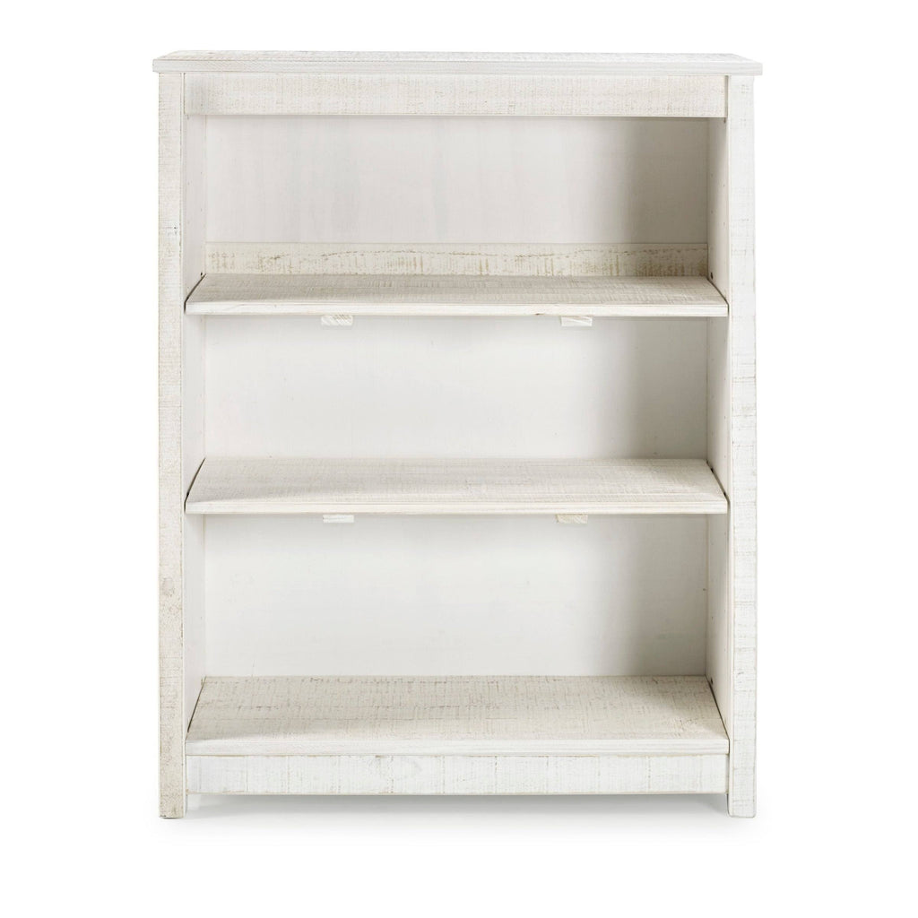 Grey Wood 3-Shelf Bookcase R759