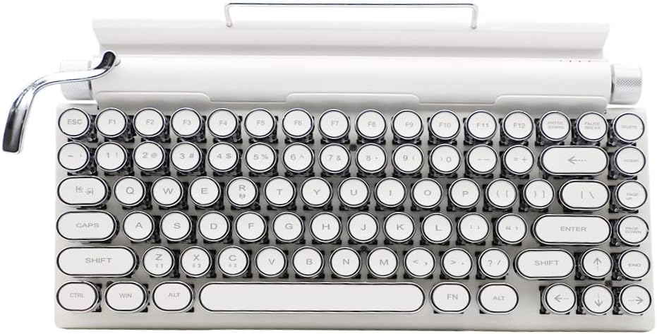 83-Key Mechanical Keyboard Wireless Bluetooth Blue Switch I381