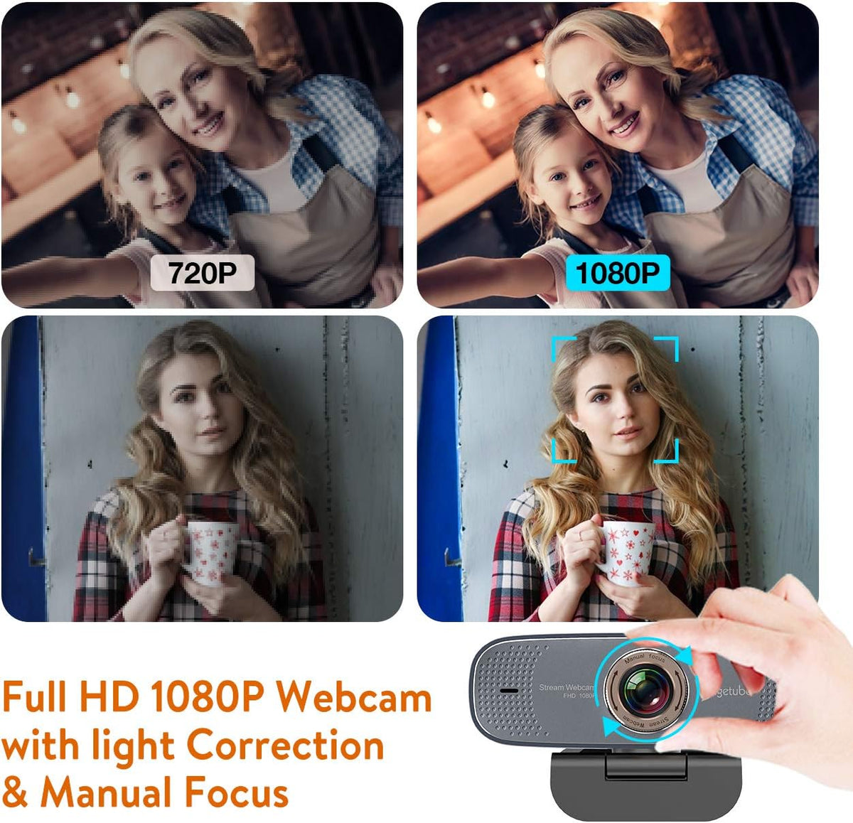 1080P Web Camera with Microphone C31002