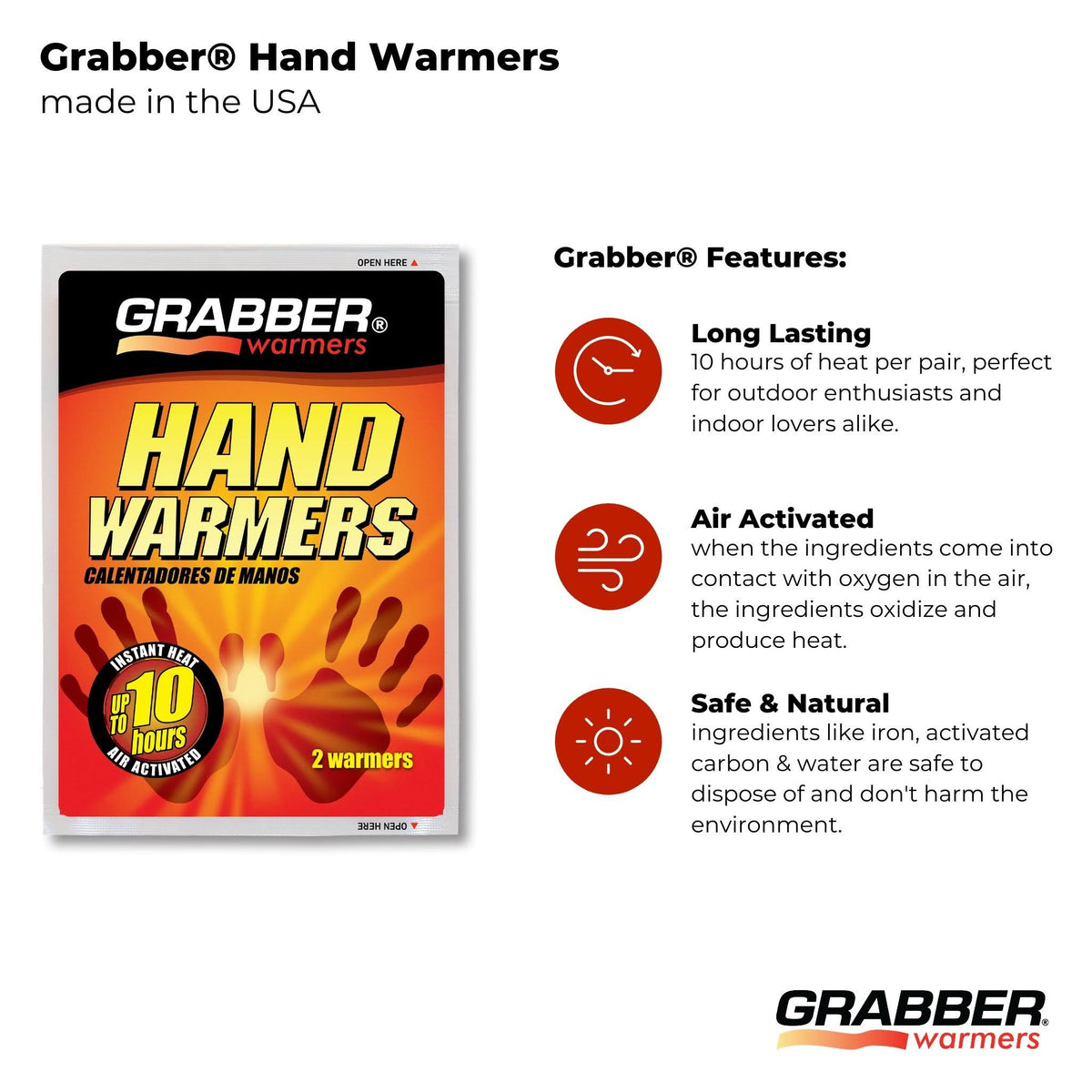 Hand Warmers 320 Pair Q447