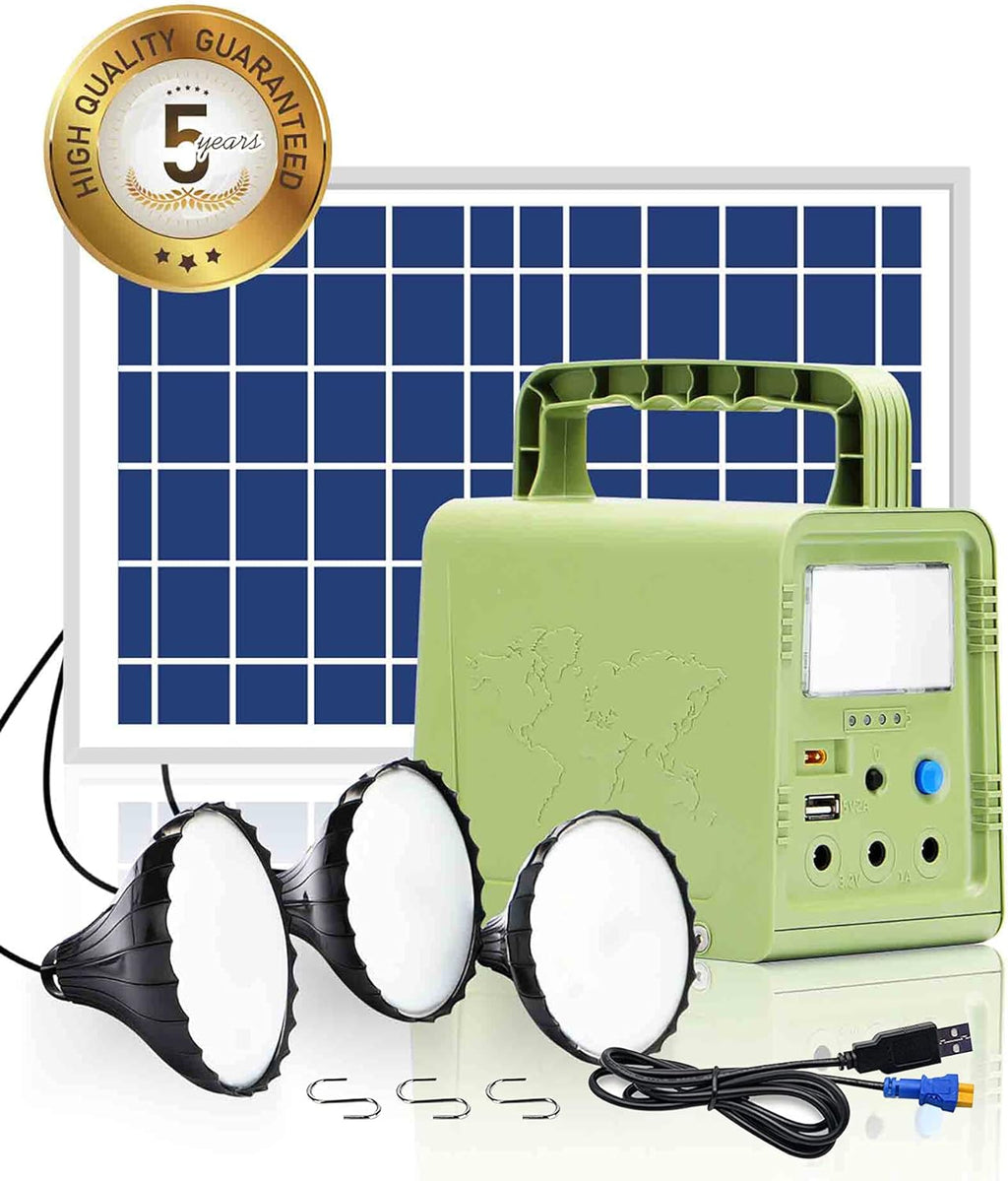 Portable Solar Generator 84Wh with Solar Panel R934