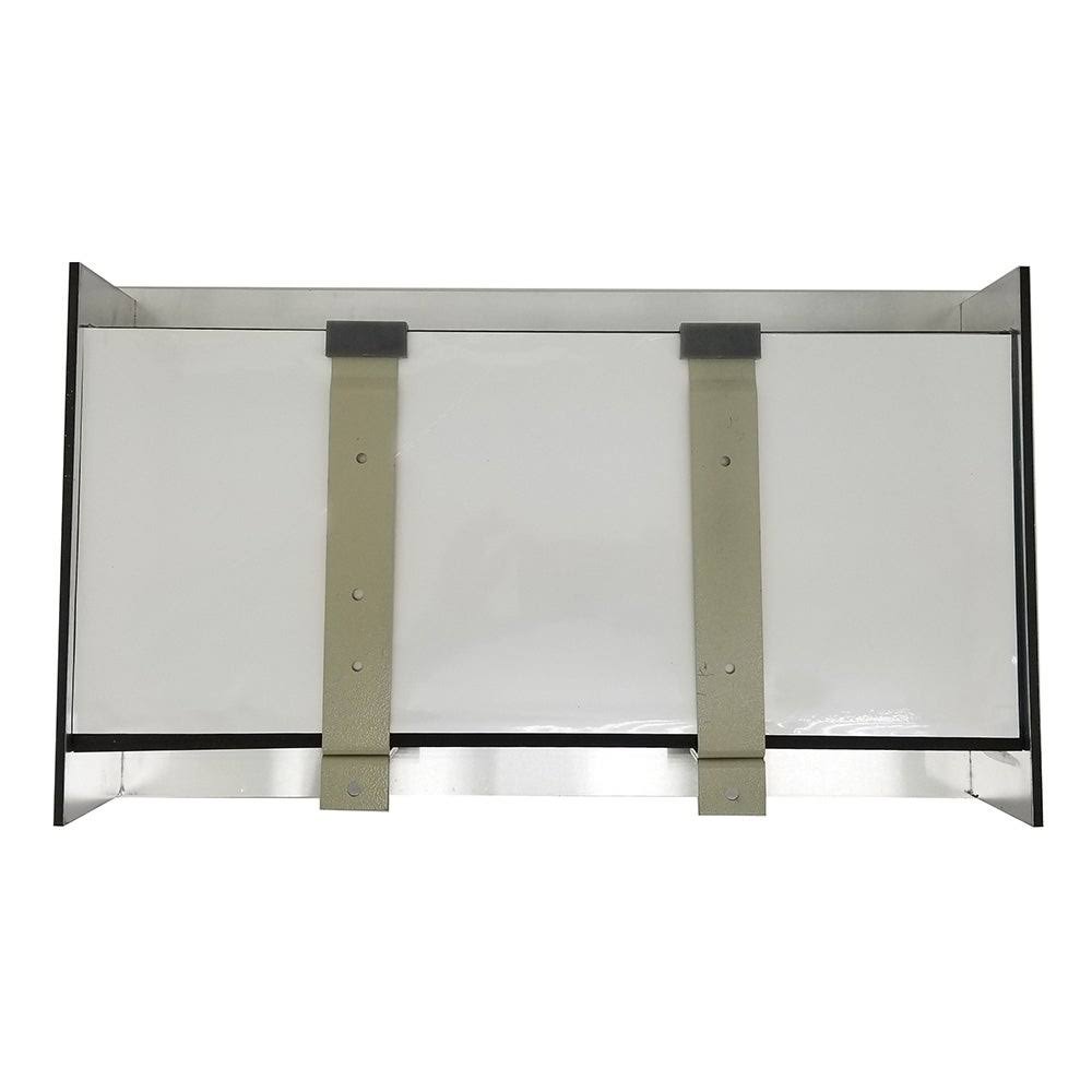 Brushed Silver Wall Mounted Aquarium M506955