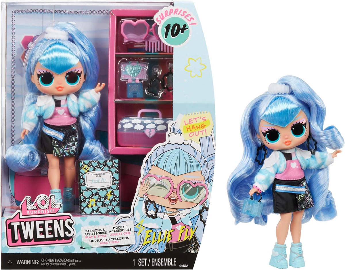 Ellie Fly Doll with 10+ Surprises and Accessories F3316
