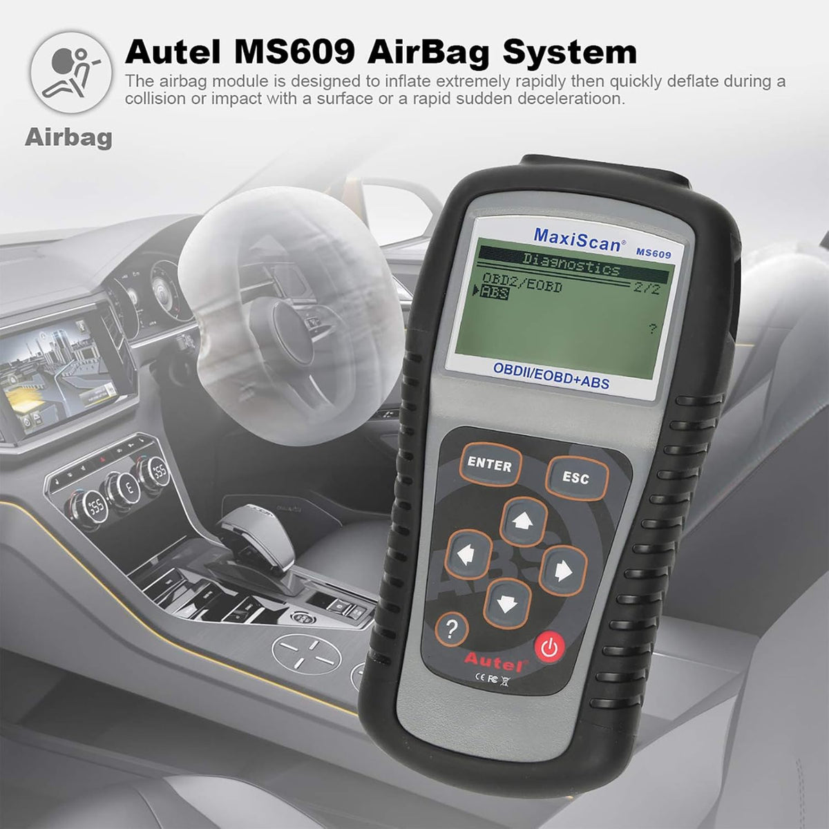 OBD2 Scanner ABS Diagnostics Q378561