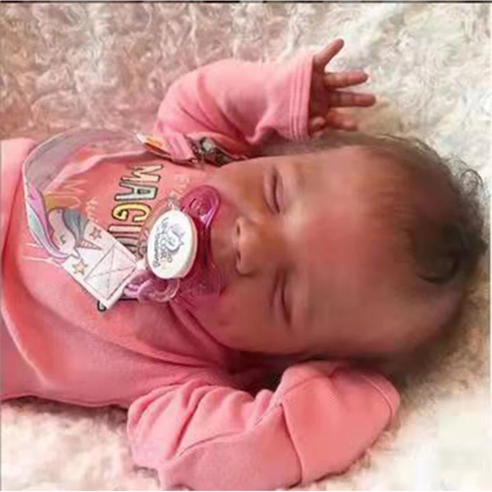 18" Soft Vinyl Silicone Full Body Realistic Newborn Baby Doll S459089