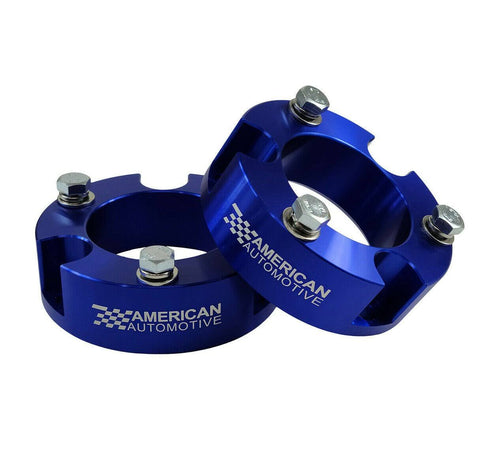2.5x22 Front + 2.5x22 Rear Blue Leveling Lift Kit Y498